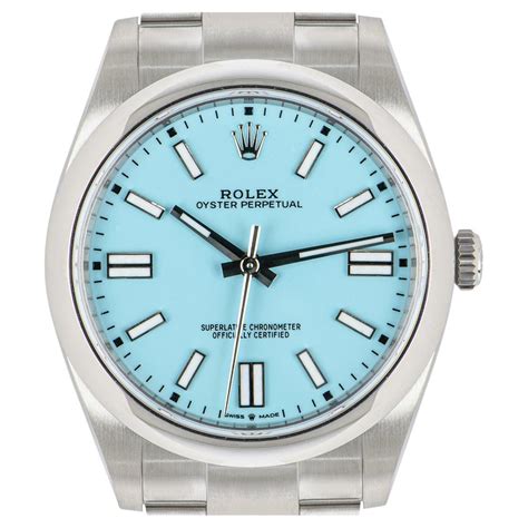 rolex oyster perpetual bleu ciel|Oyster Perpetual 41 watch.